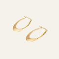 26 mm Oval Gold Hoops