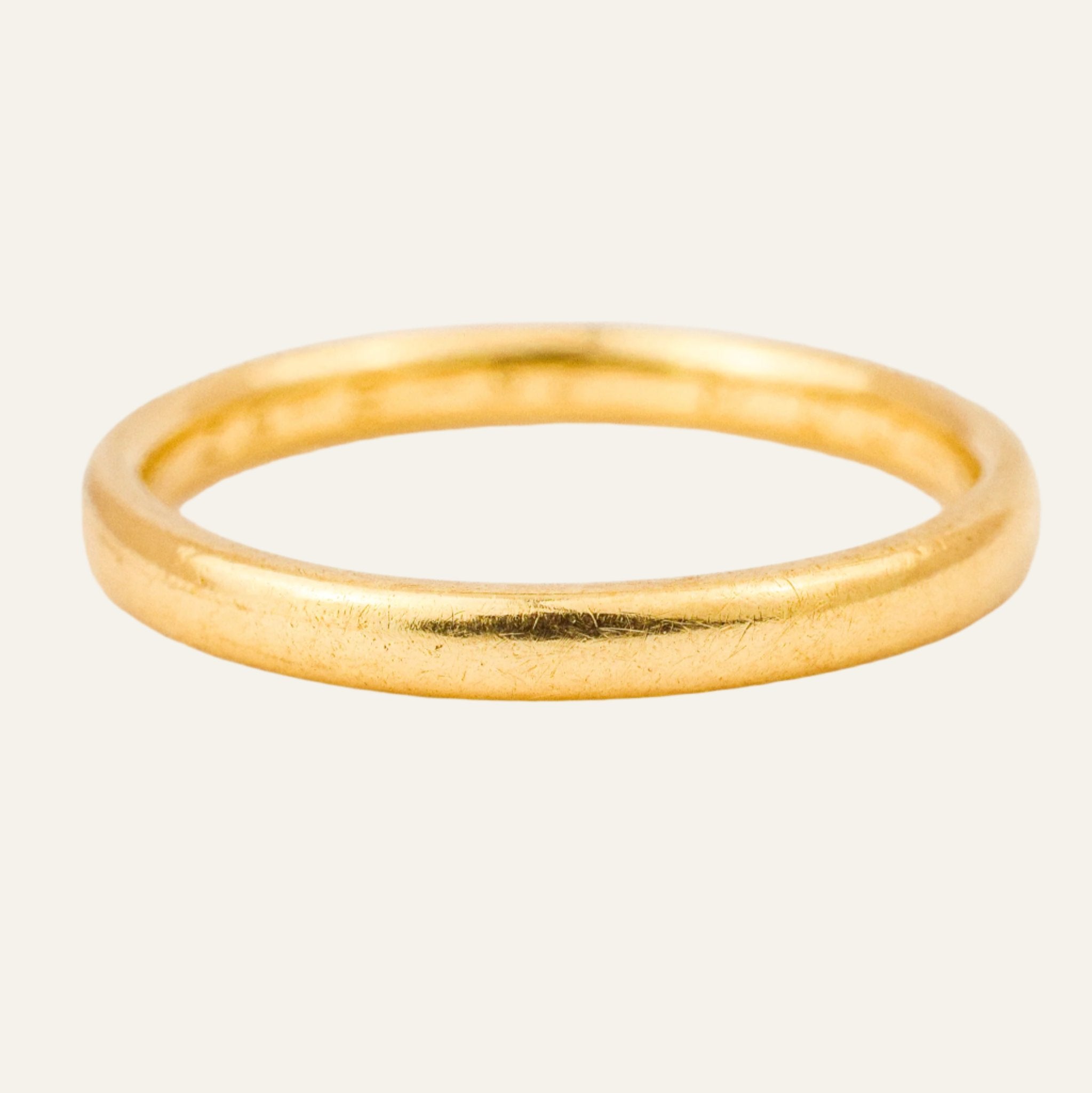 2.2 mm Special Slim Gold Band