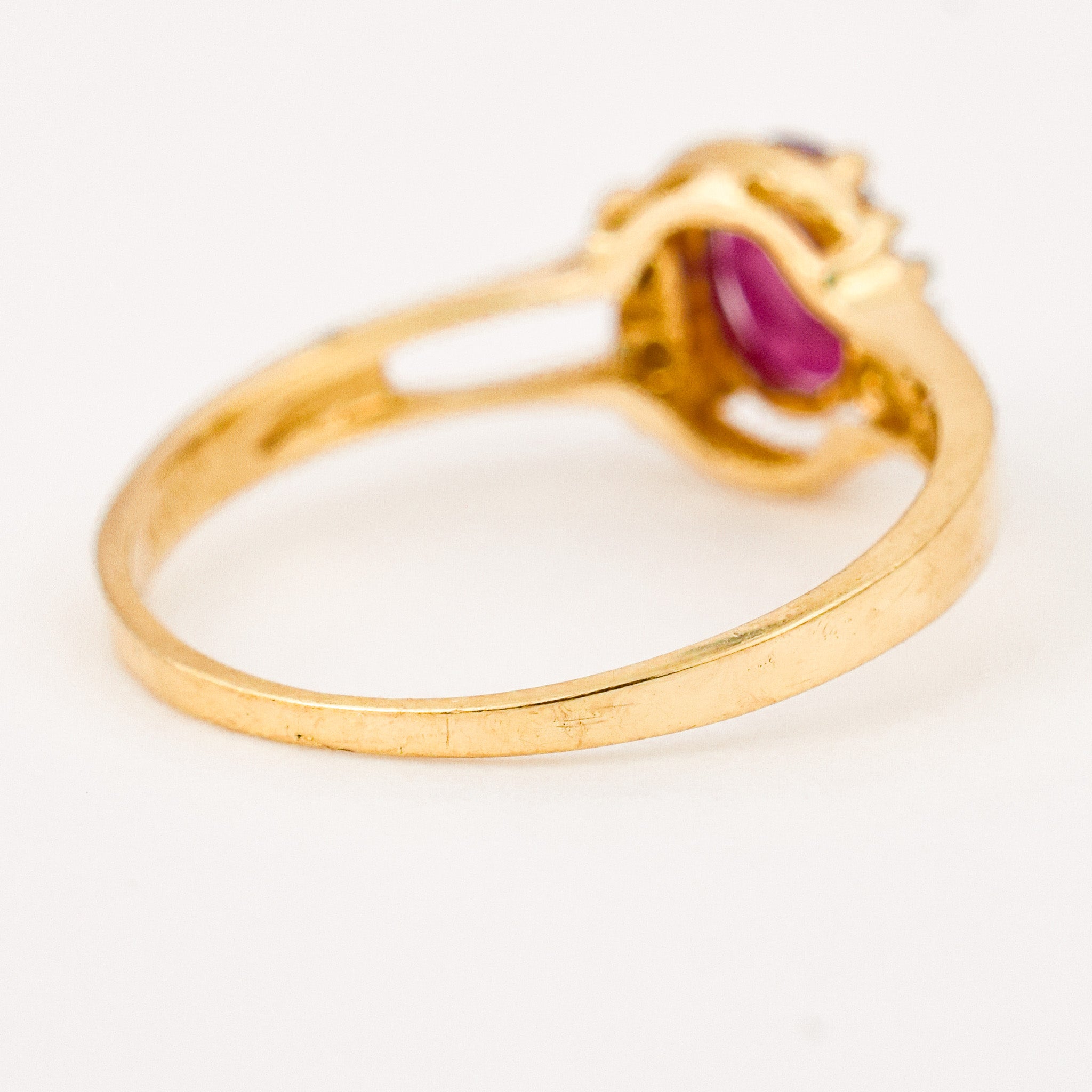 Regal Ruby and Diamond Ring