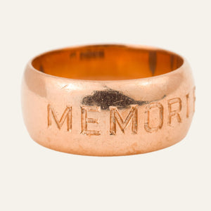 vintage 9k 'Memories' Ring