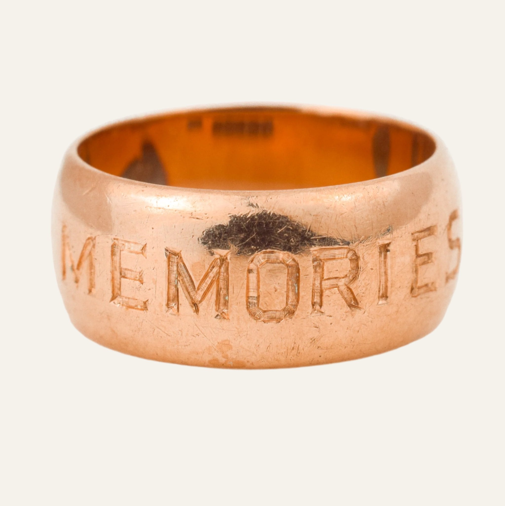 vintage 9k 'Memories' Ring