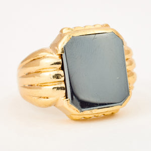 Bold Onyx Ring