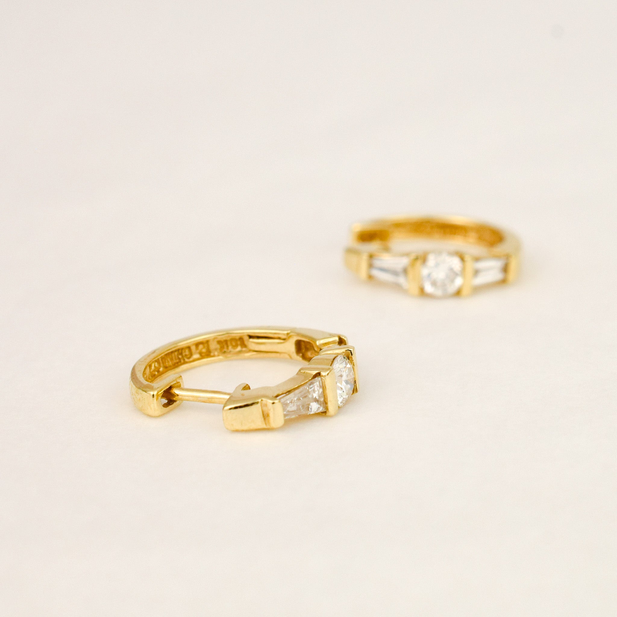 Lab Diamond Hoops