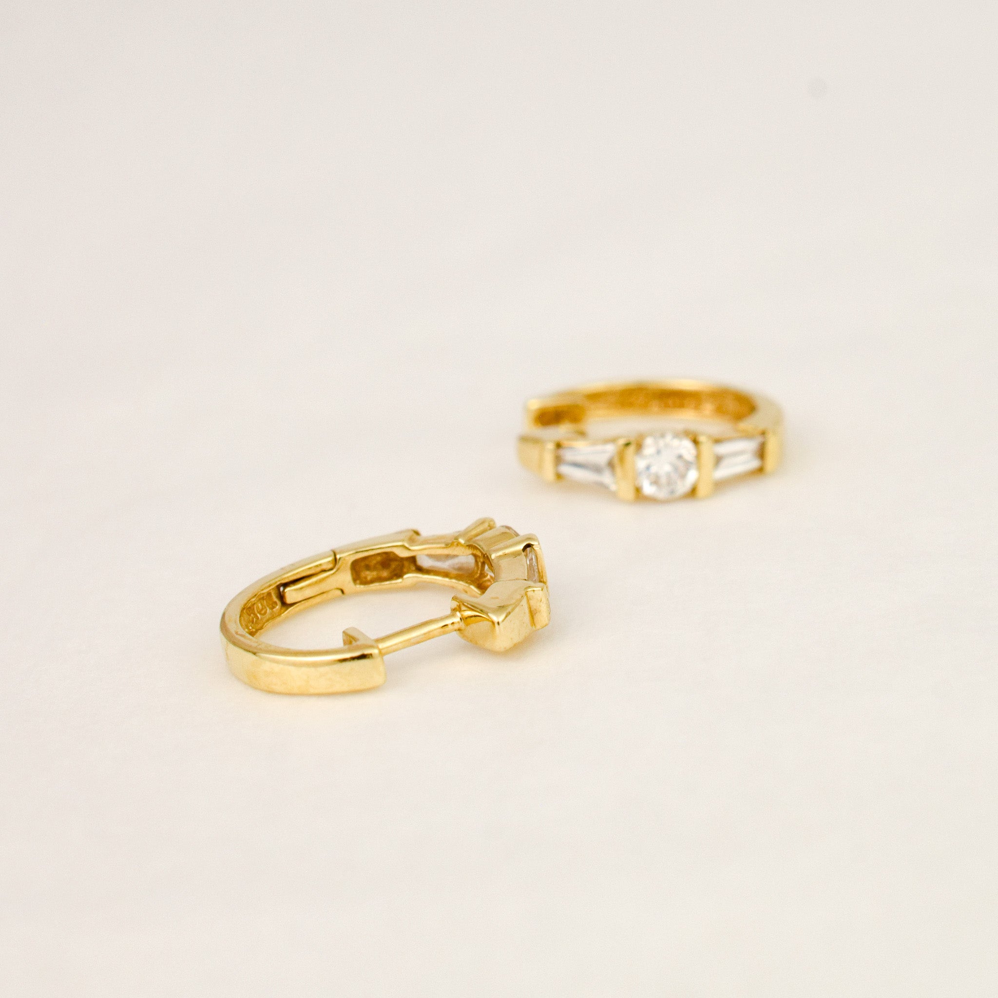 Lab Diamond Hoops