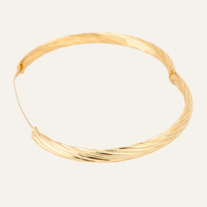 vintage 14k gold 58mm Gold Bangle