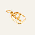 Sparkling 'P' Trilogy Letter Pendant