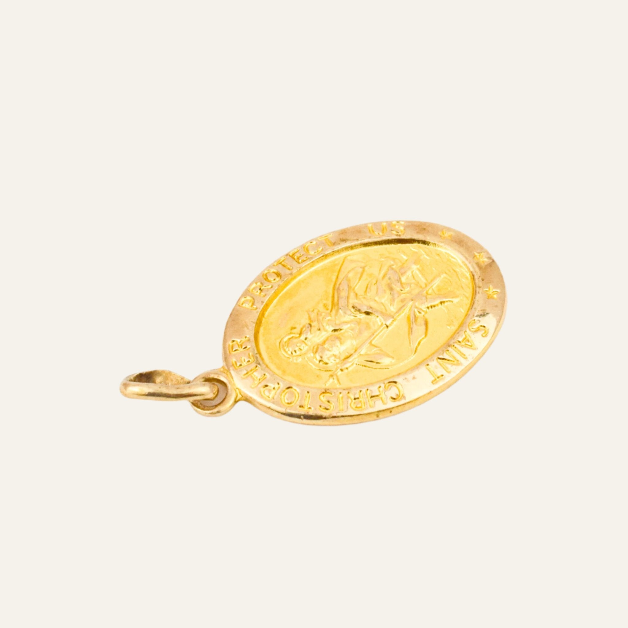 vintage Saint Christopher Pendant