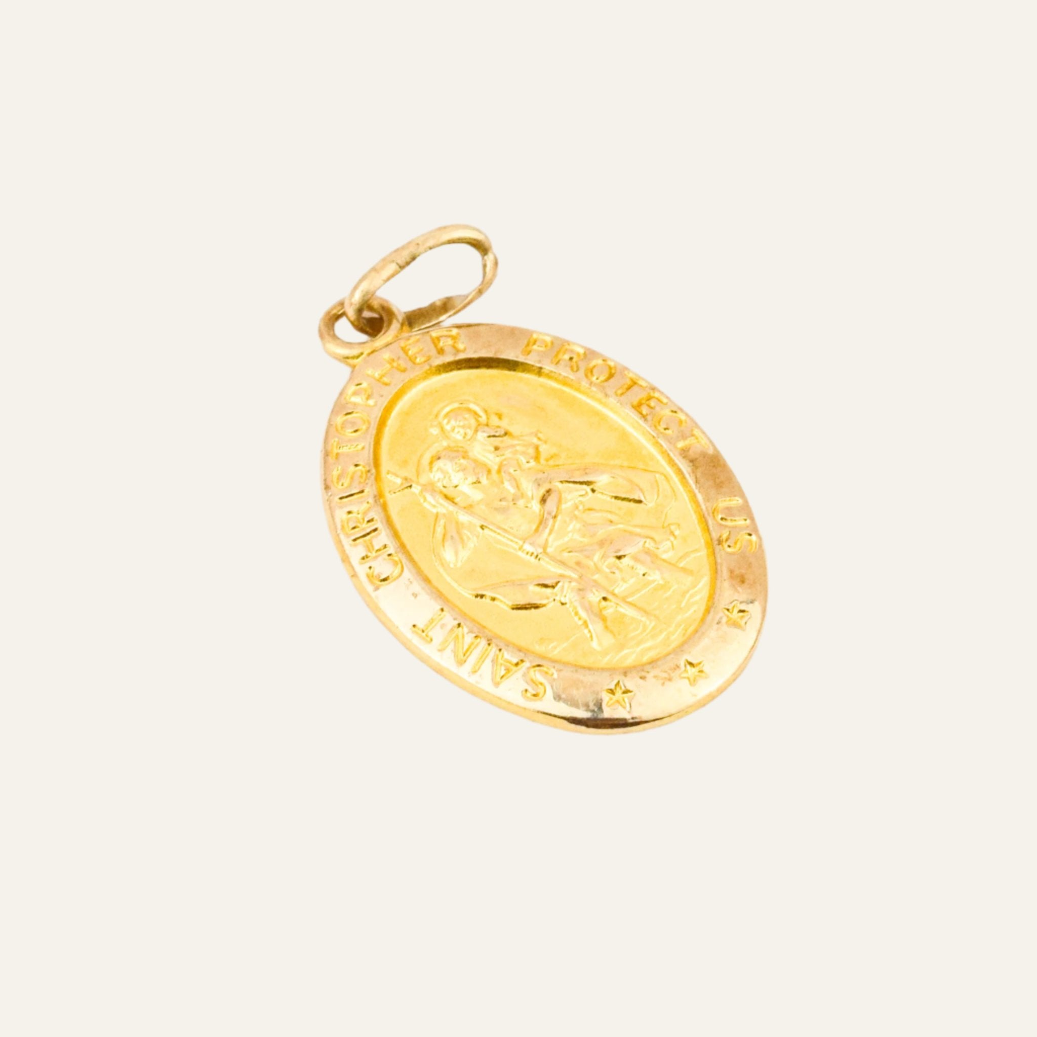 vintage Saint Christopher Pendant