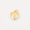 Antique Petite Heart Charm