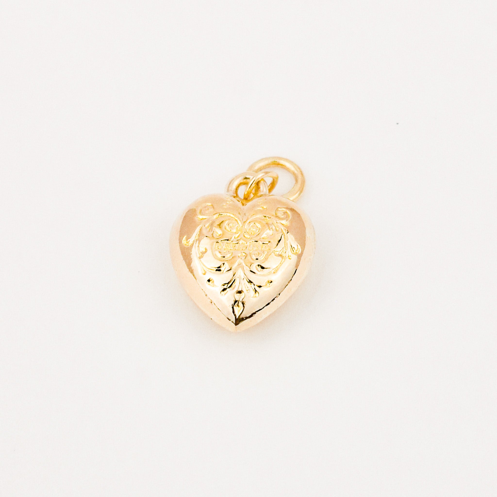 Antique Petite Heart Charm