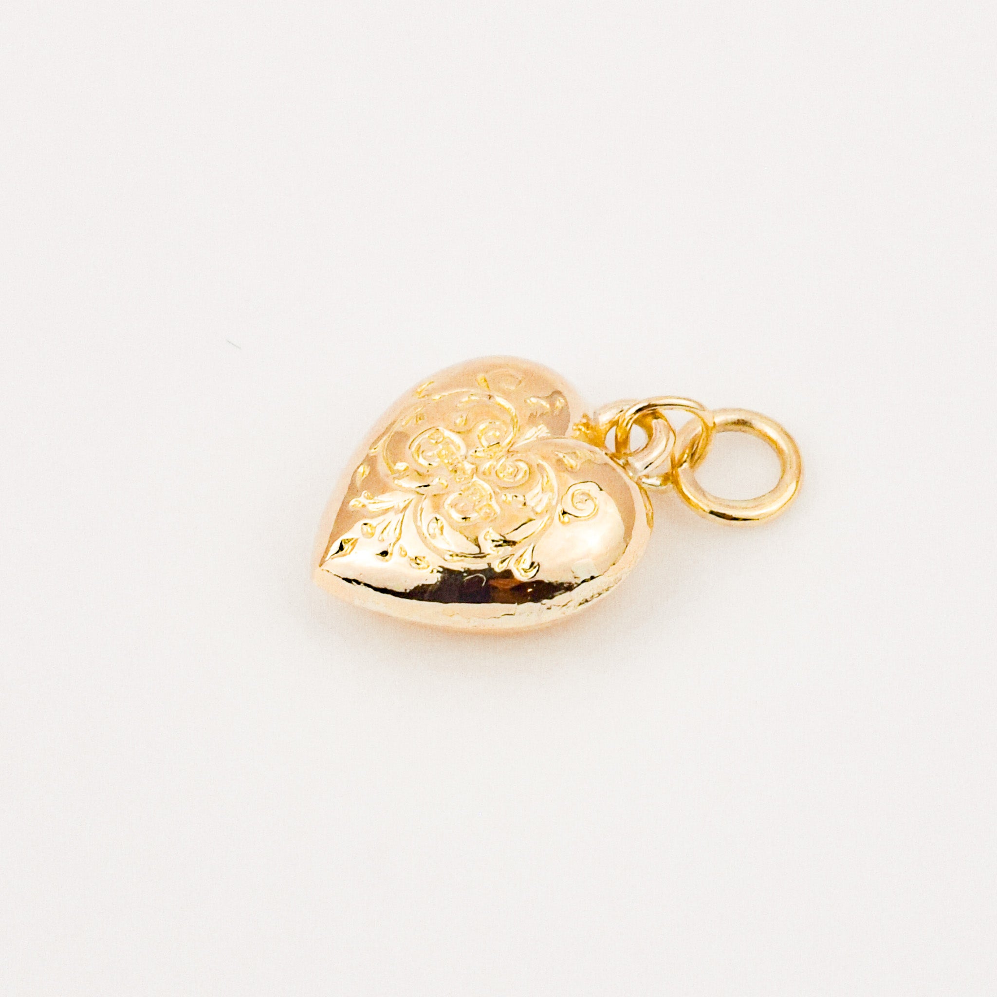 Antique Petite Heart Charm