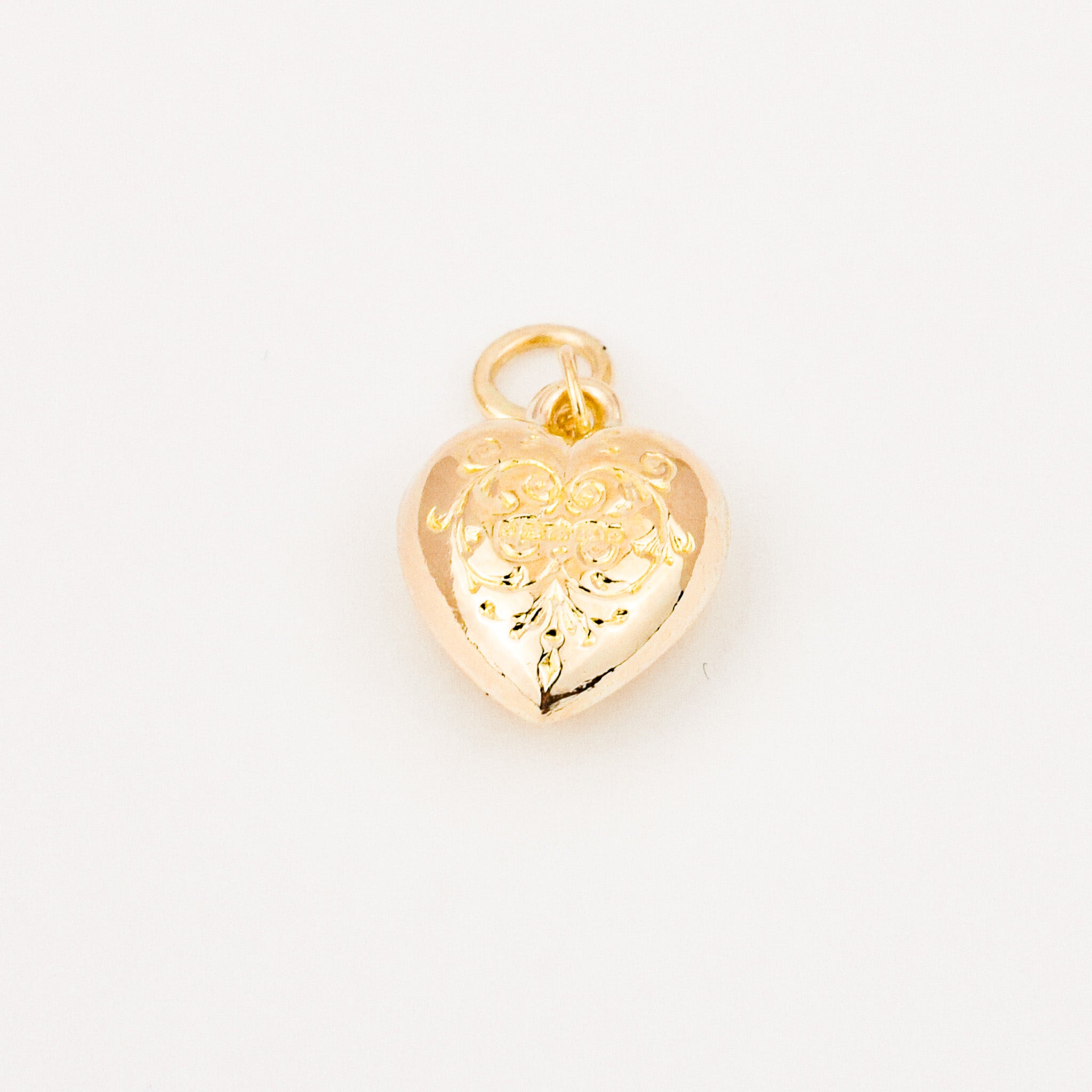 Antique Petite Heart Charm