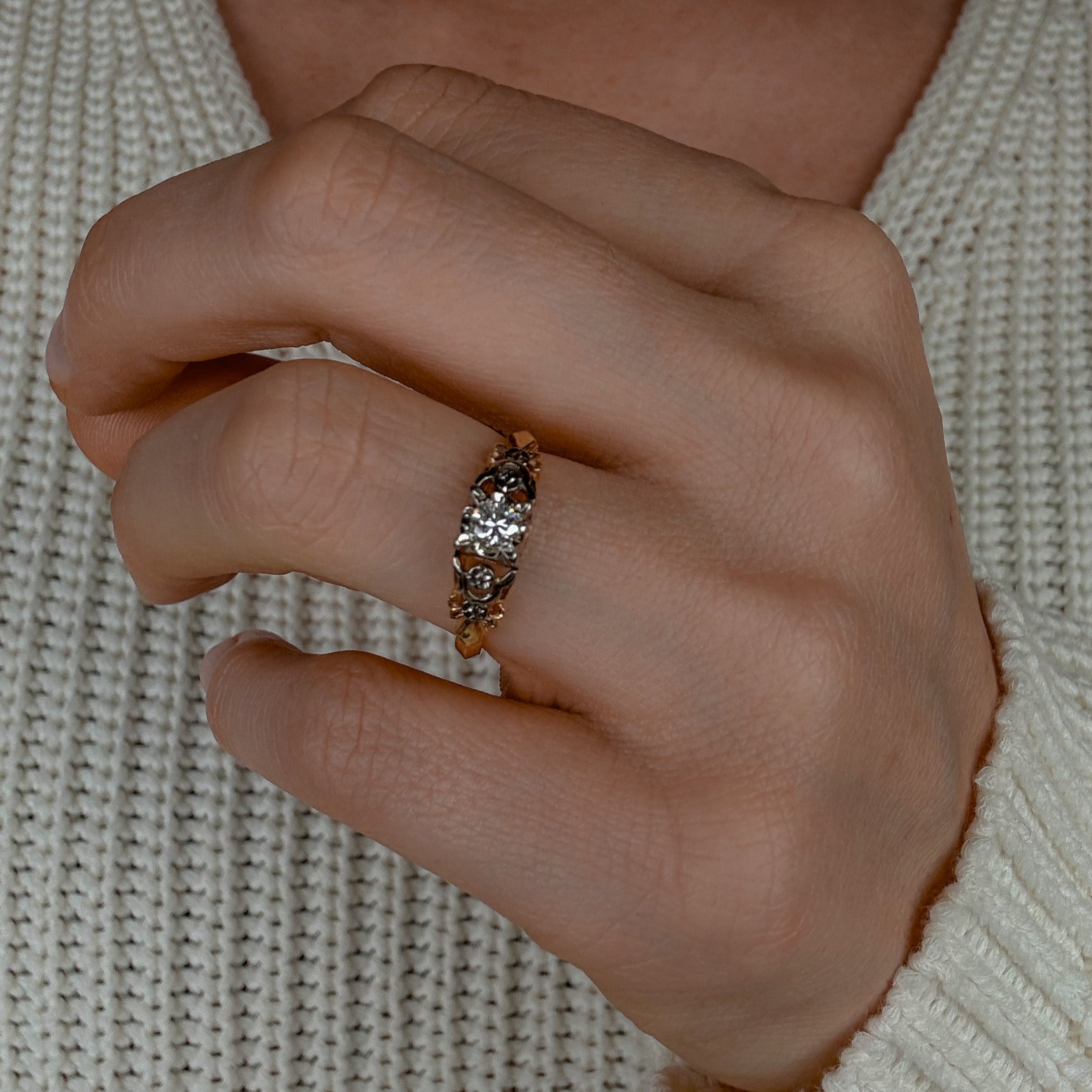 Antique Diamond Engagement Ring