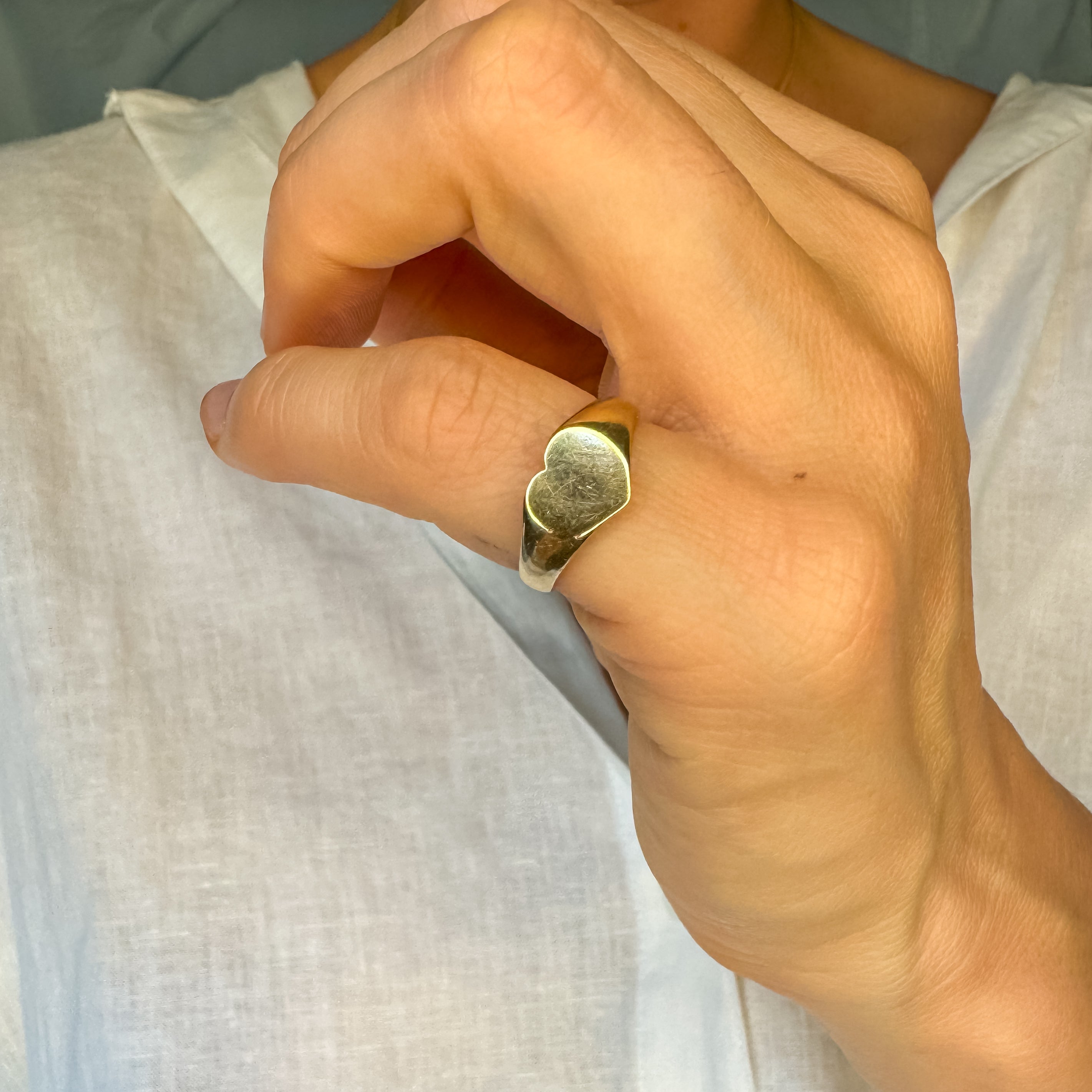 Heart Signet Ring