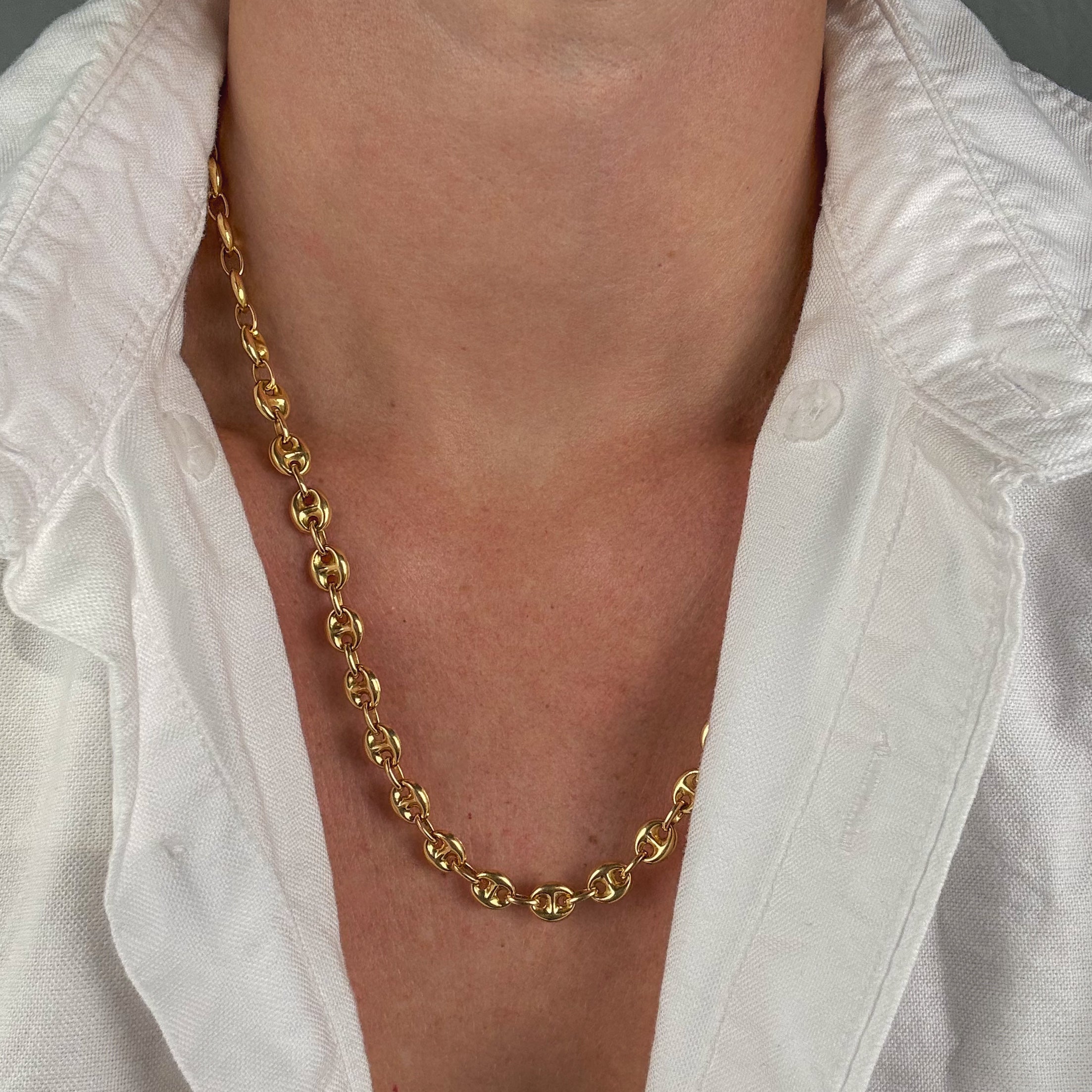 21" Gucci Link Chain Necklace