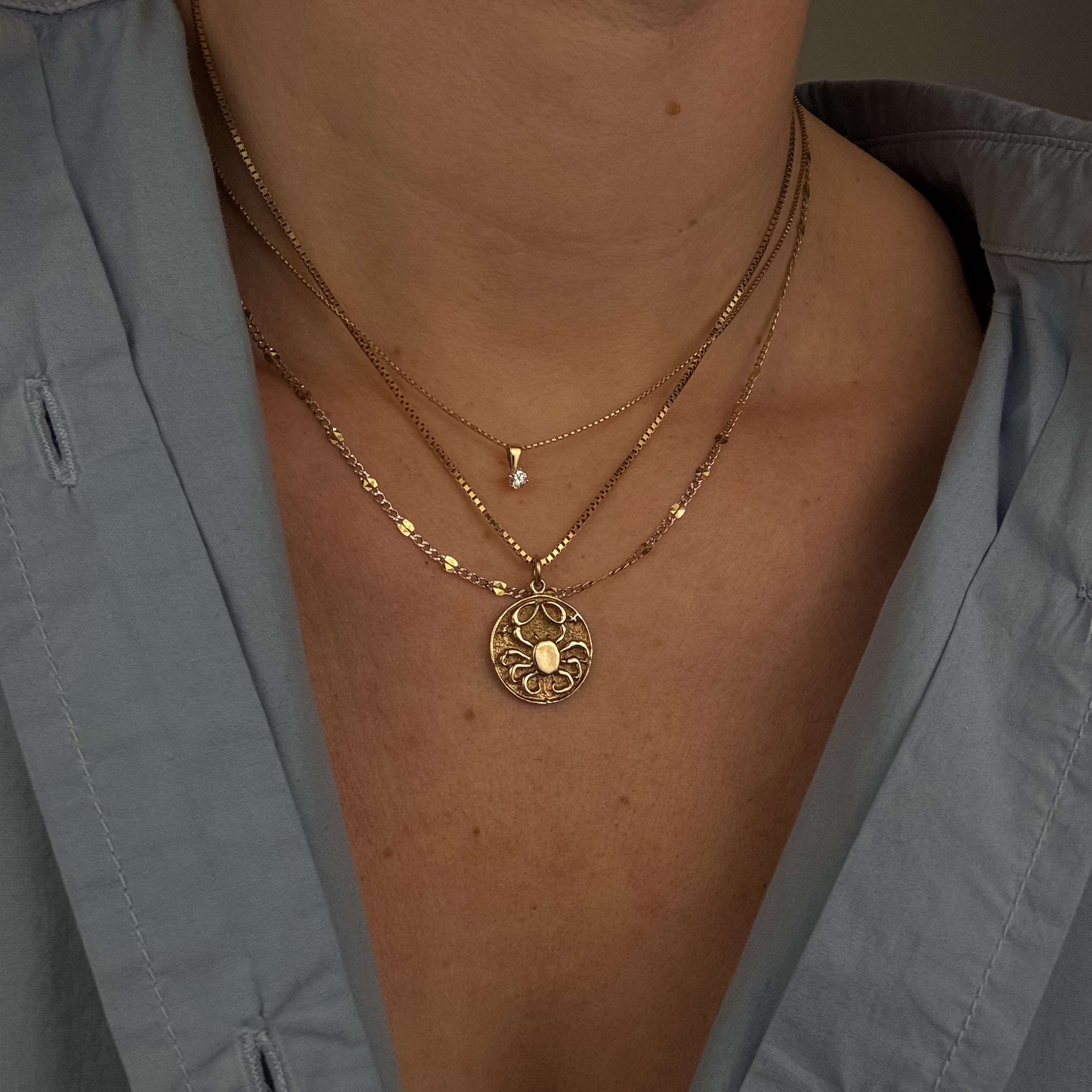 Cancer Zodiac Charm
