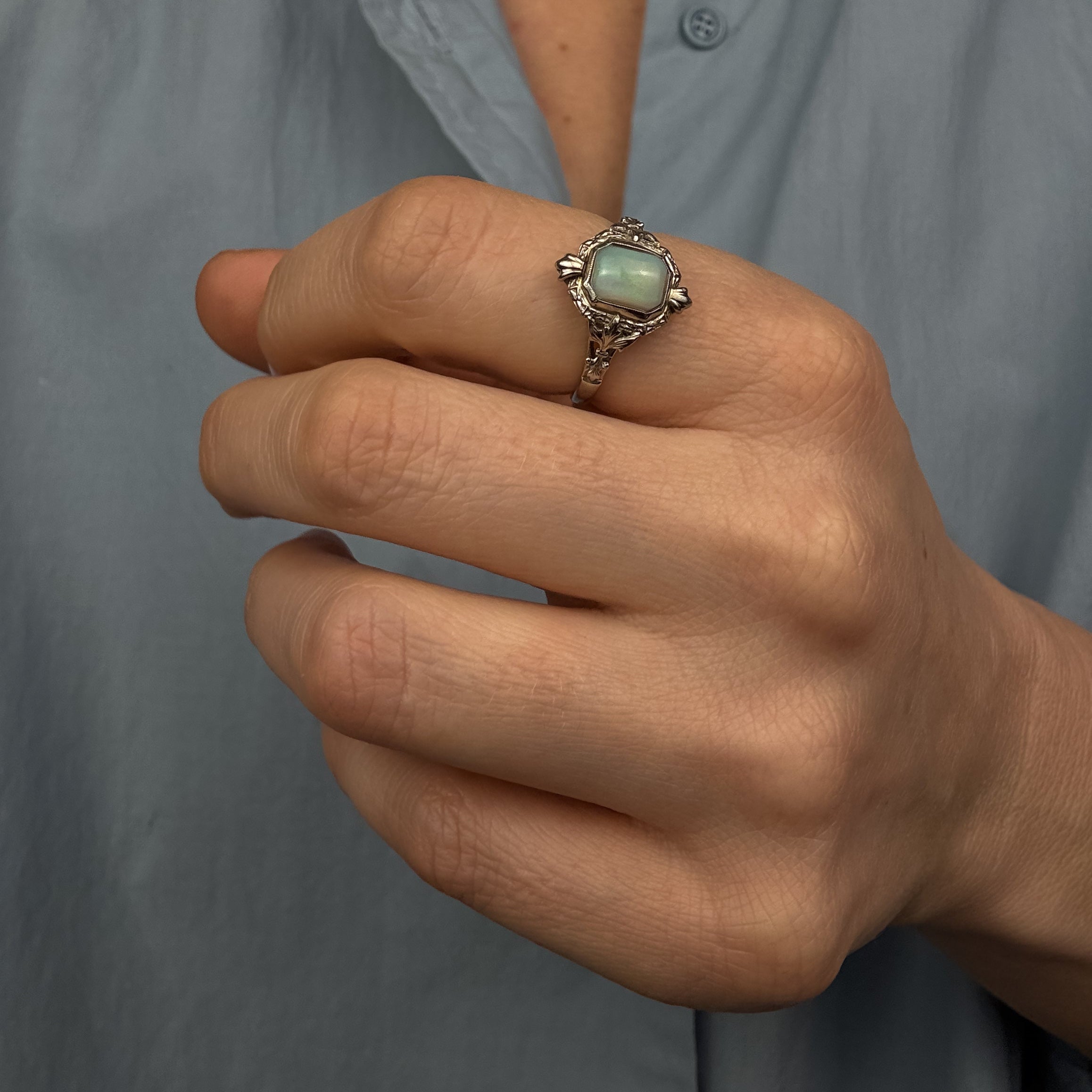 Antique Opal Ring