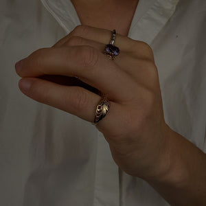 Ornate Pinky Ring