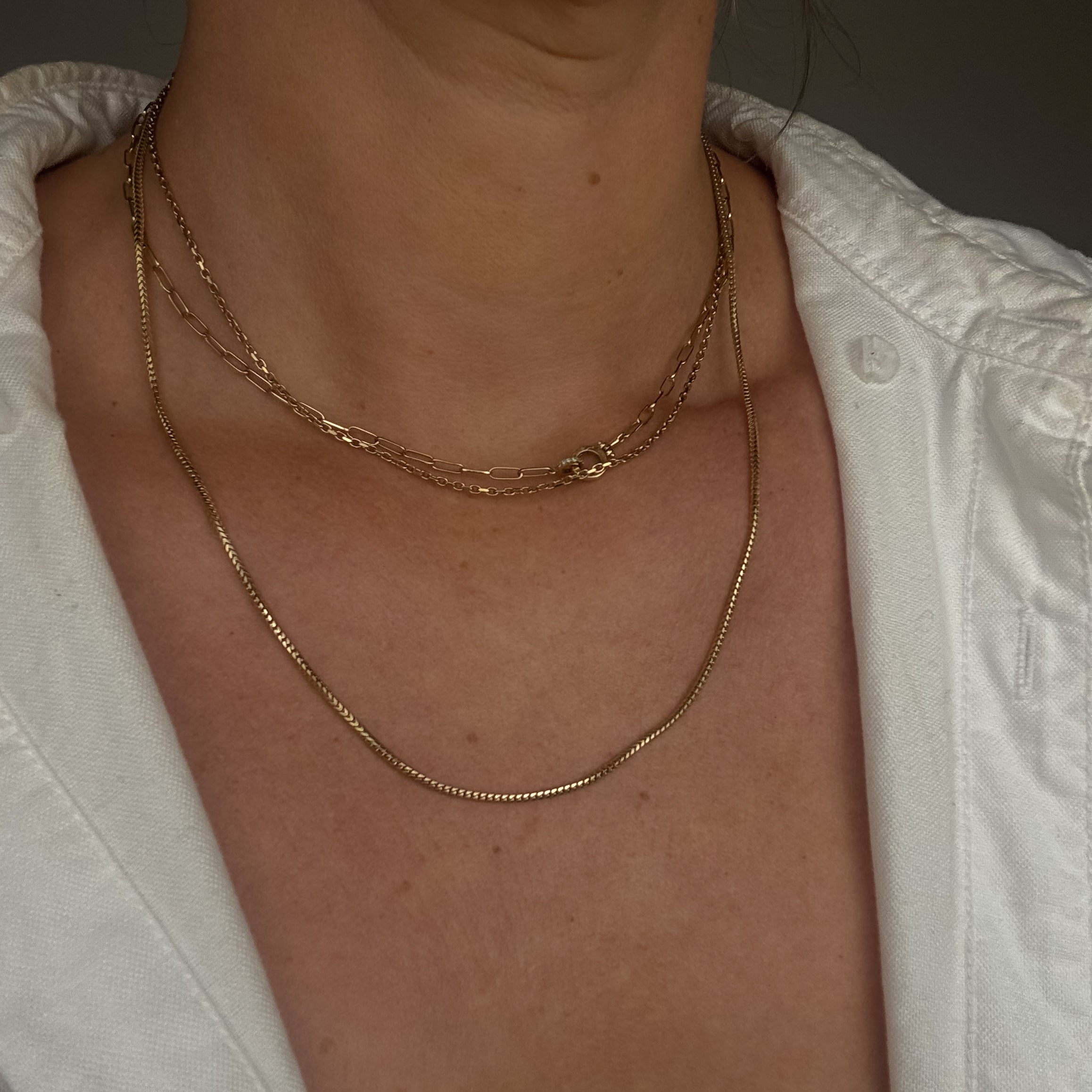 20" Wheat Link Chain