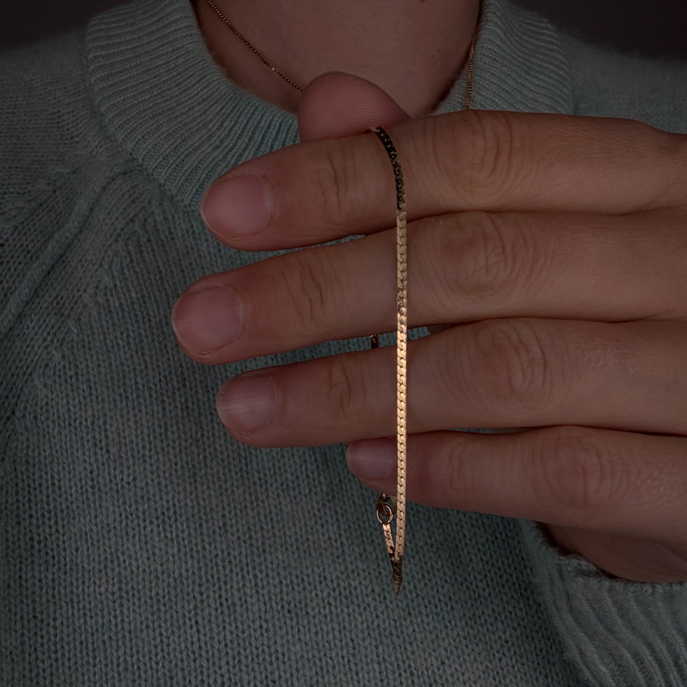 7" Herringbone Bracelet