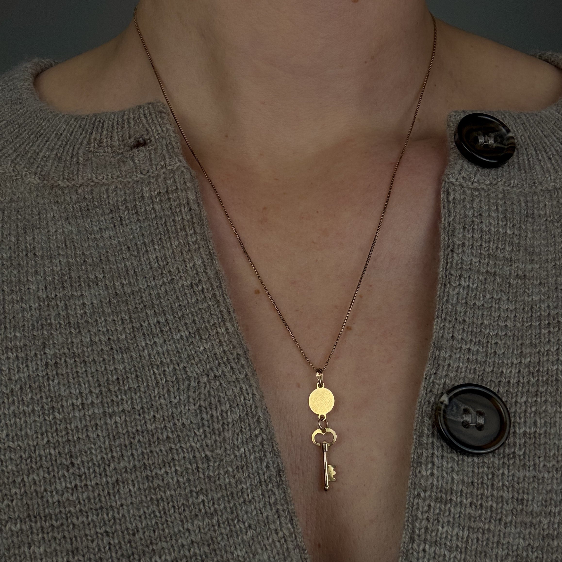 Dangling Key Charm