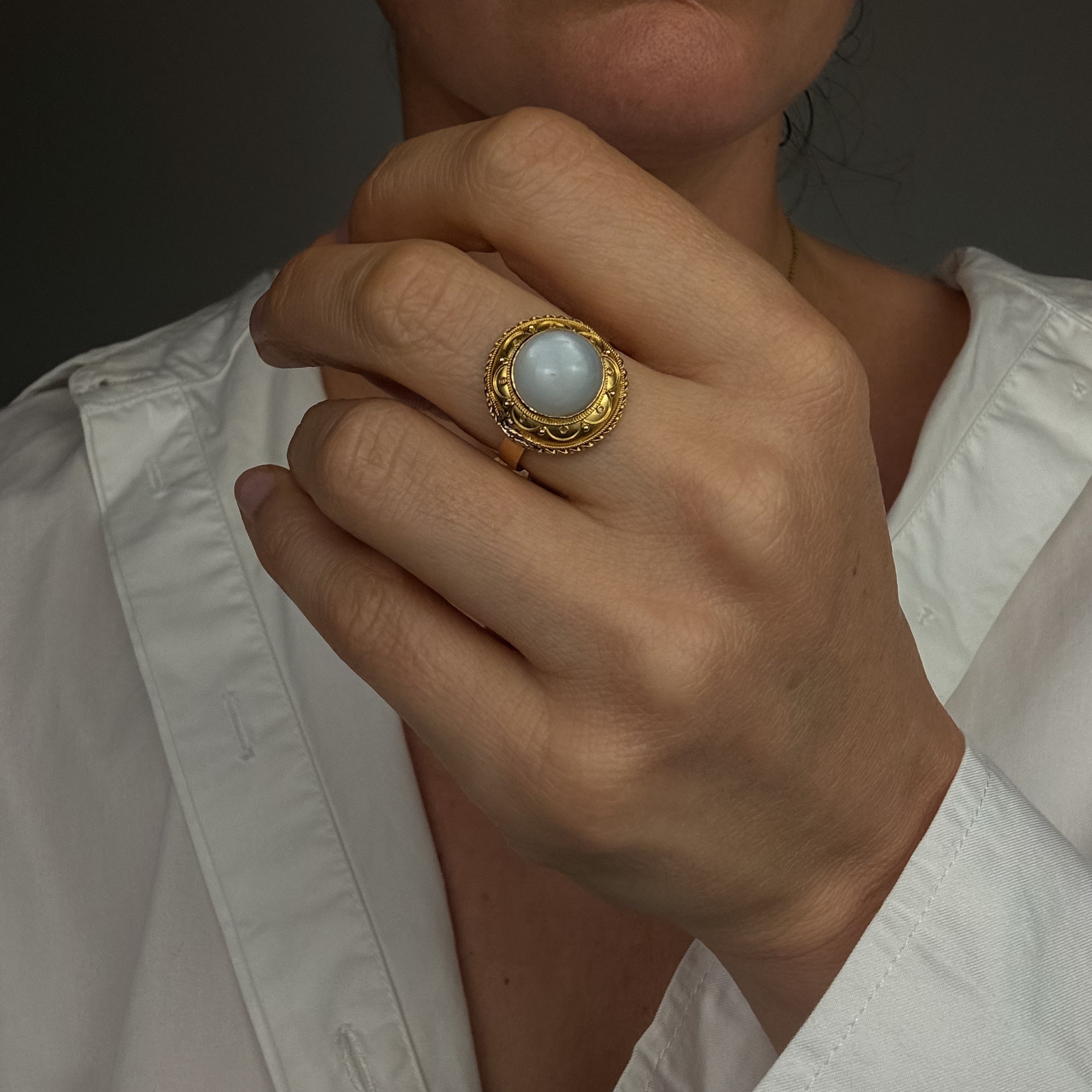Antique Moonstone Ring