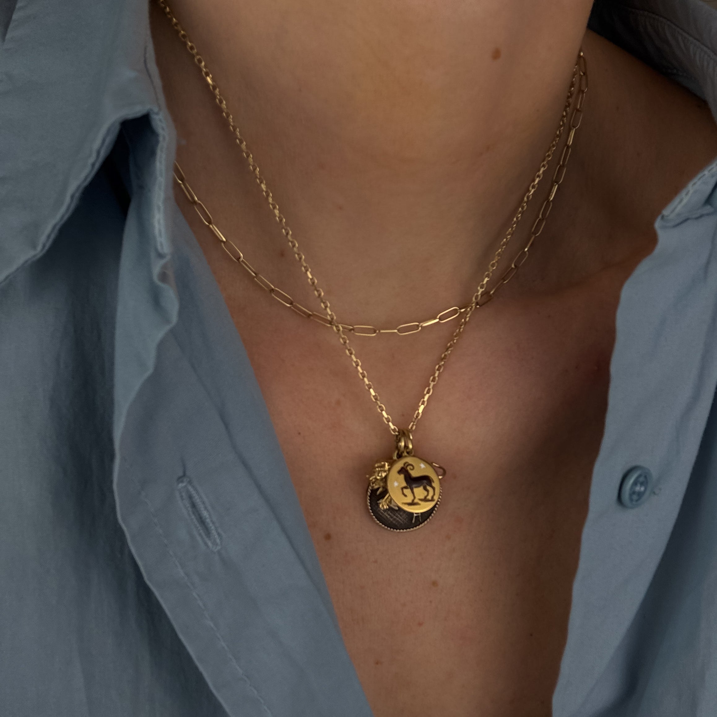 Aries Zodiac Charm