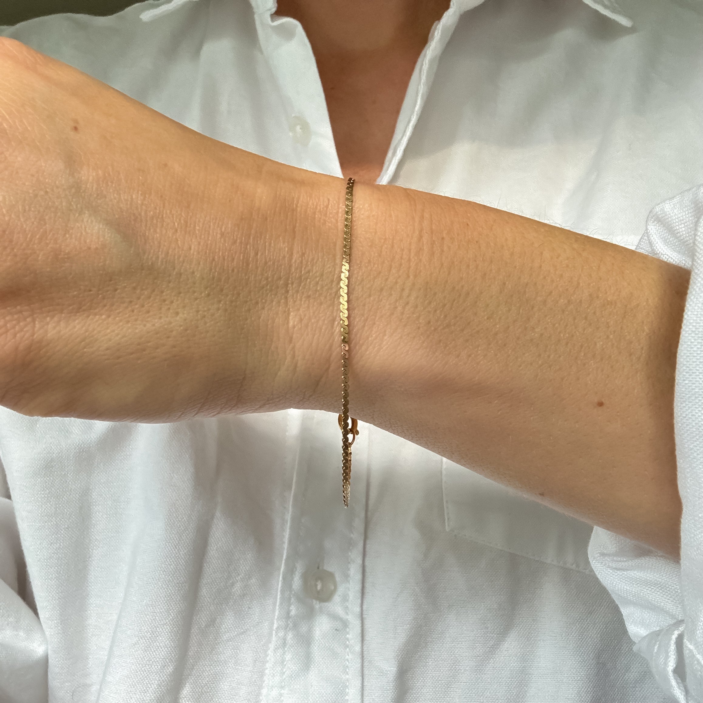 7.25" S-Link Chain Bracelet