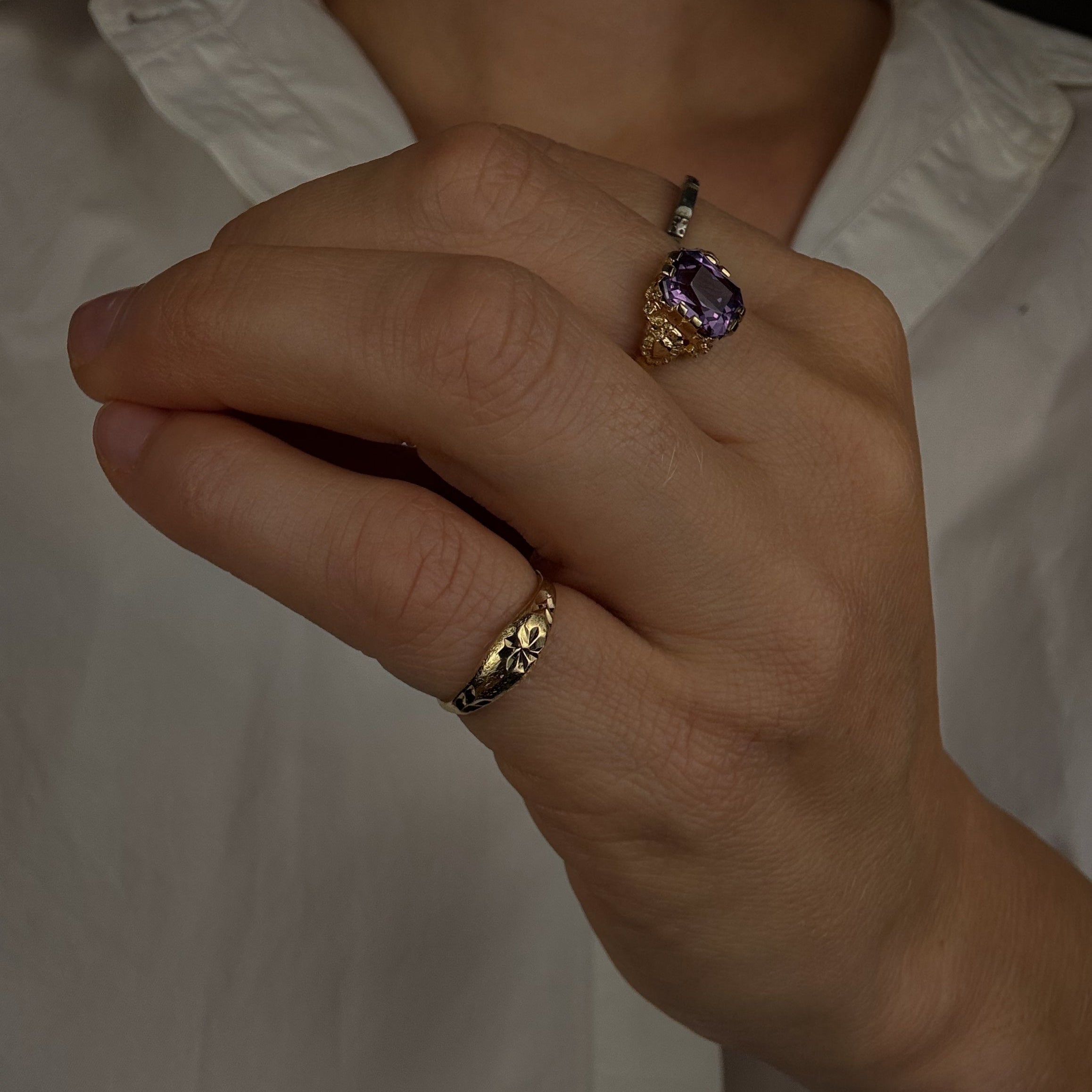 Domed Pinky Ring