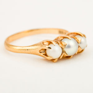 Pearl Trilogy Ring