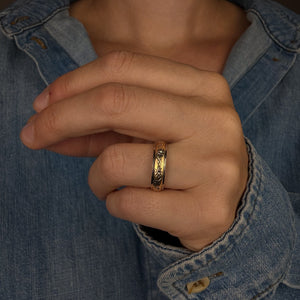 5.2mm Sun Etched Band