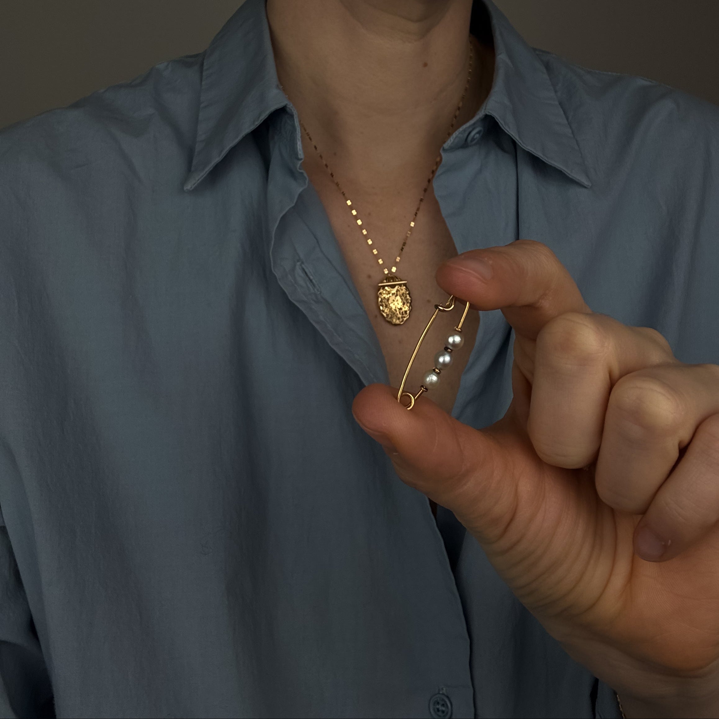 Pearl Brooch