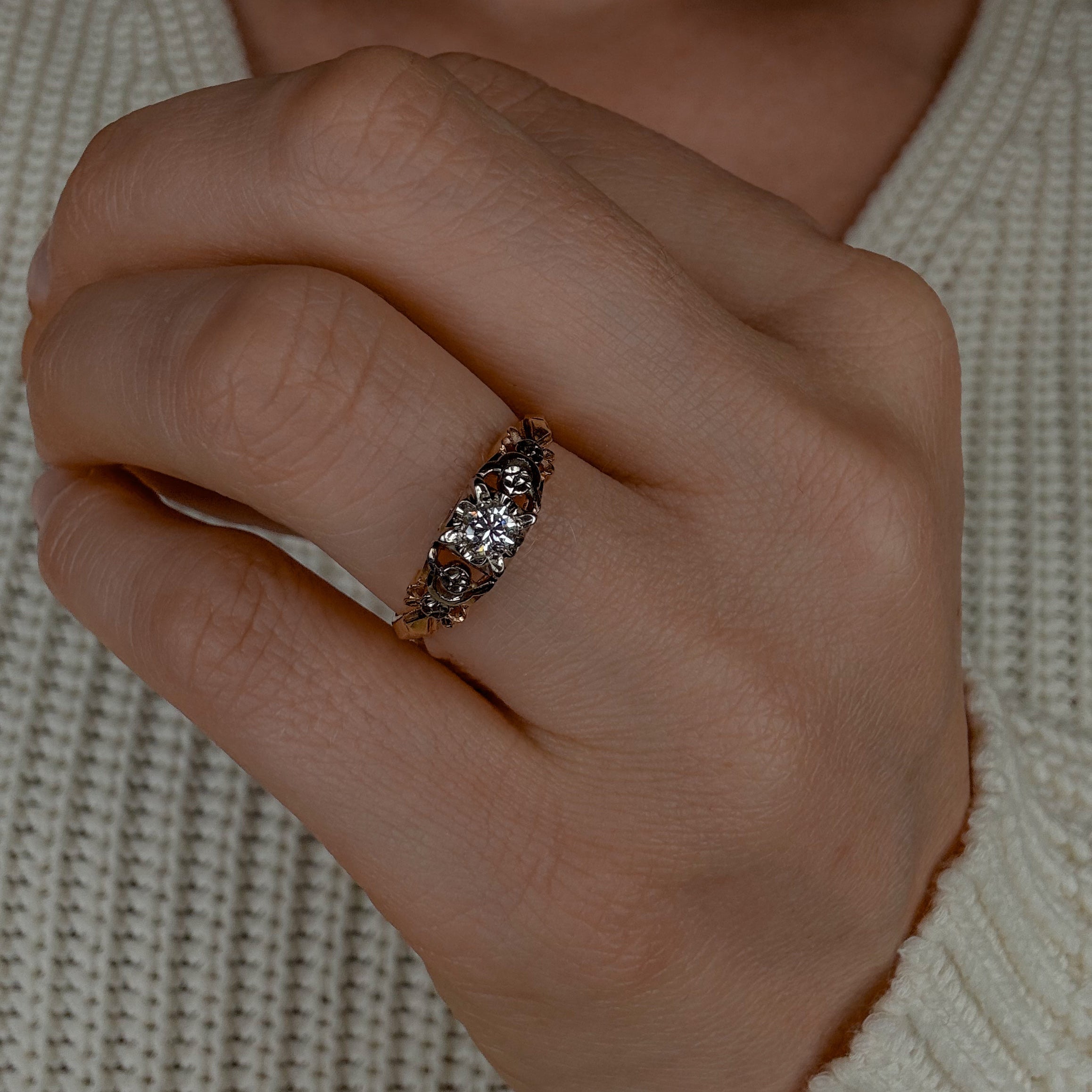 Antique Diamond Engagement Ring