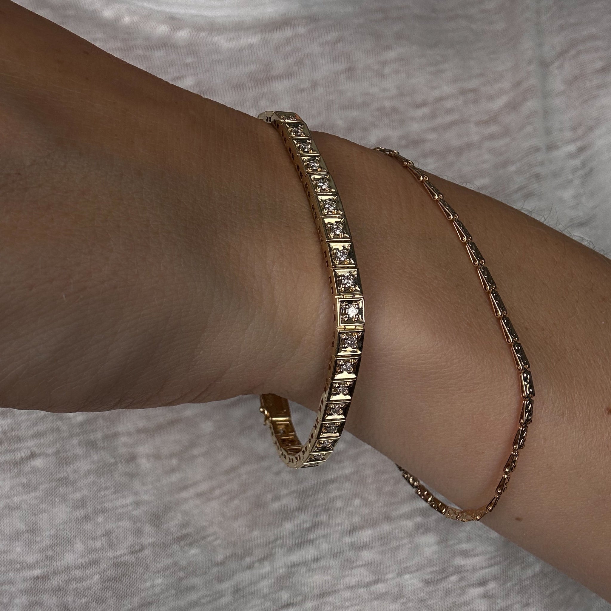7" Diamond Bracelet
