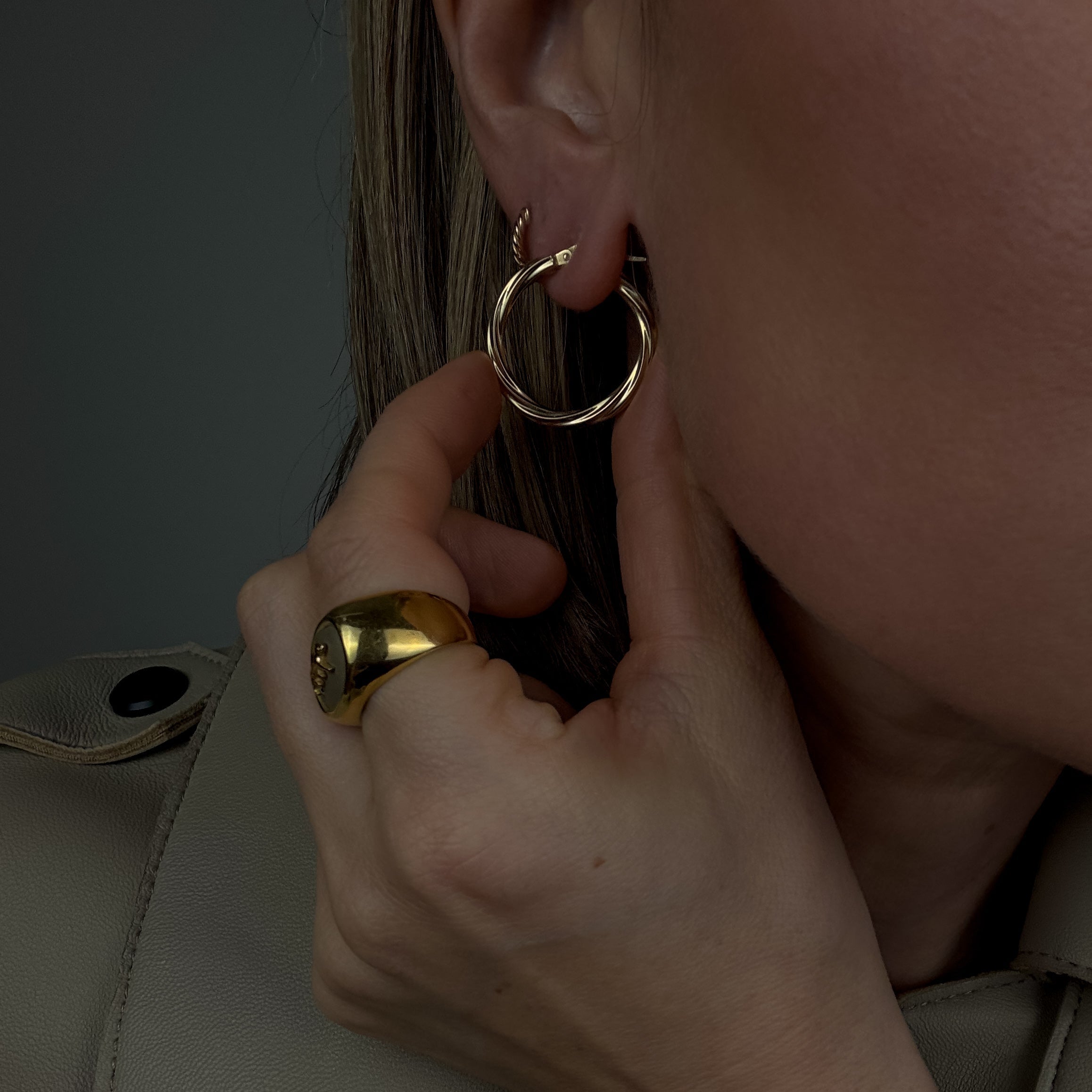 26.4mm Twist Hoops