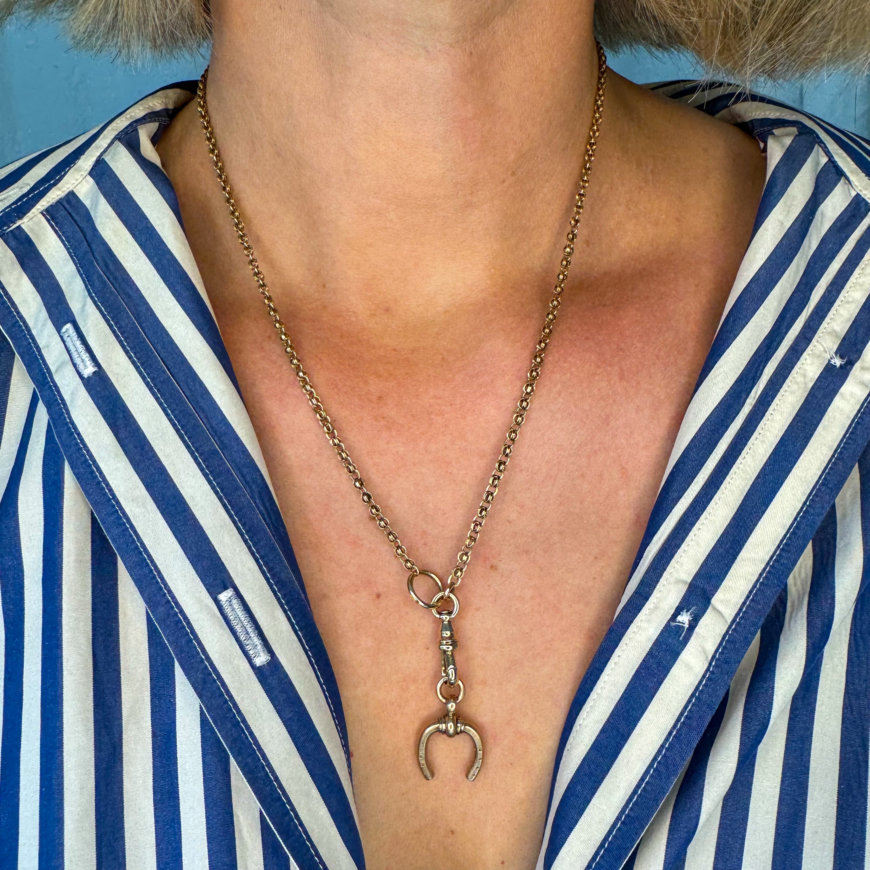Antique Horseshoe Pendant