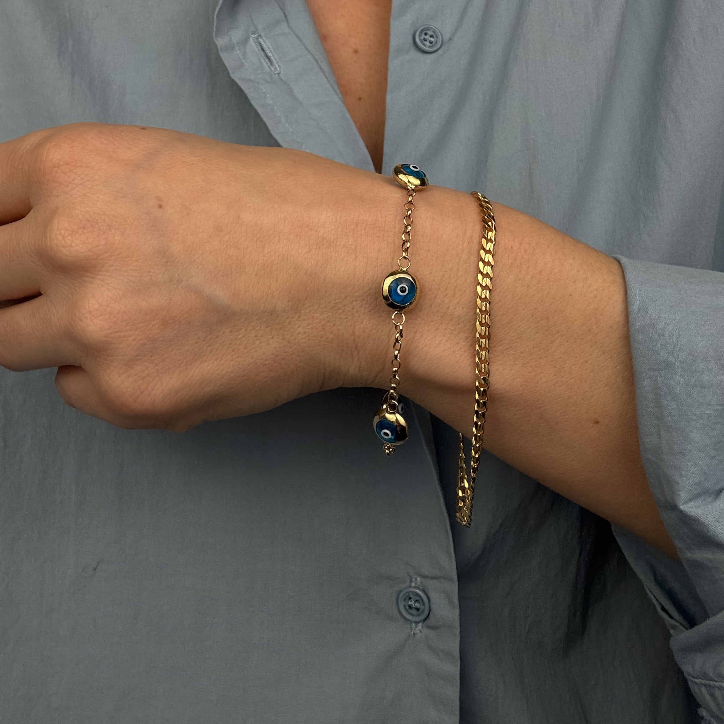 7" Evil Eye Bracelet