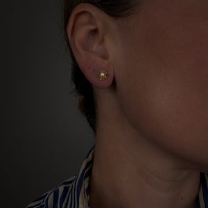 Vintage Star Diamond Studs