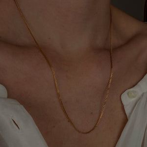 21" Curb Chain Necklace
