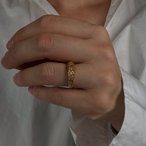 Ornate Dome Ring