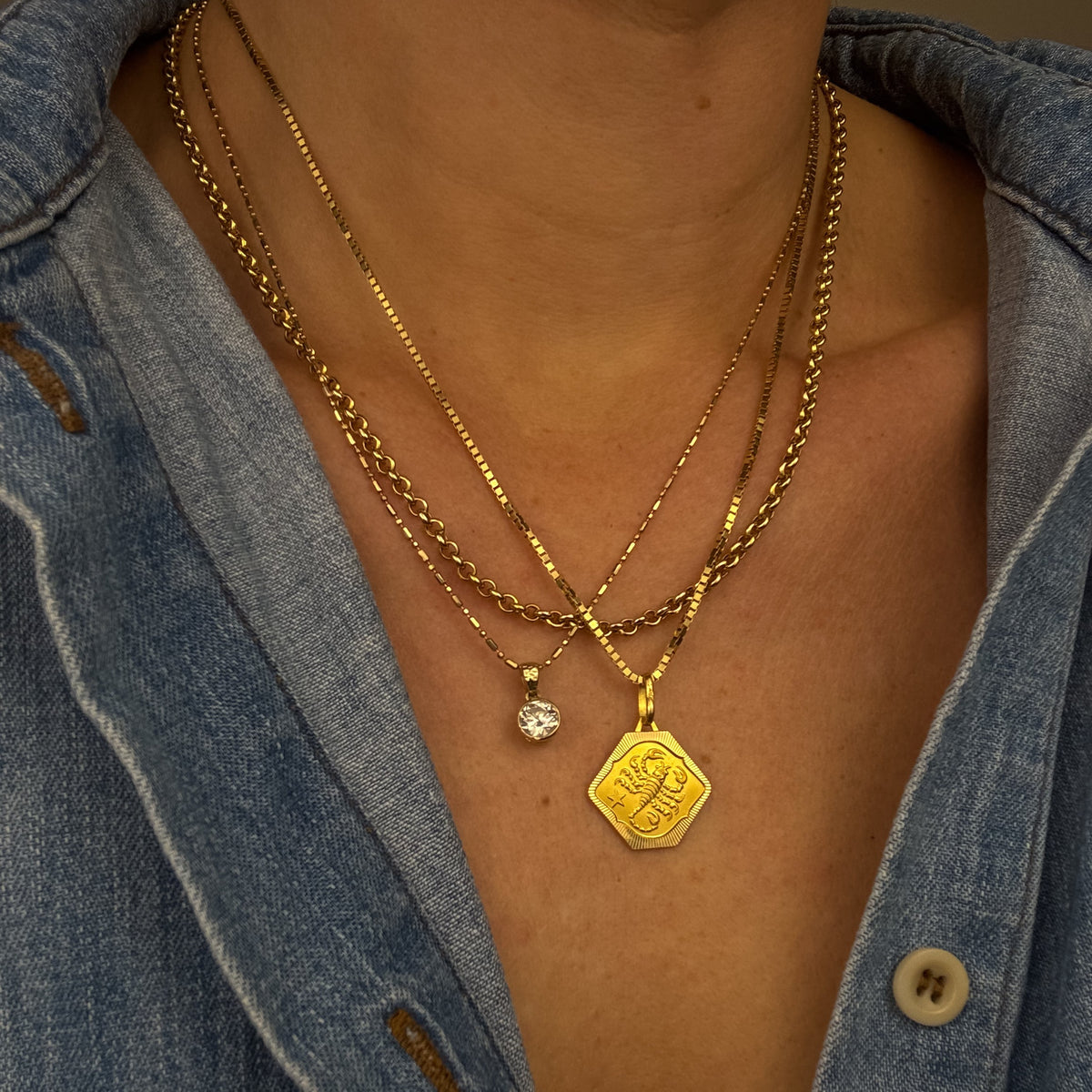 Scorpio Zodiac Charm