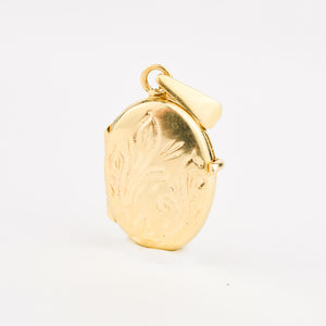 vintage gold 10k gold locket 