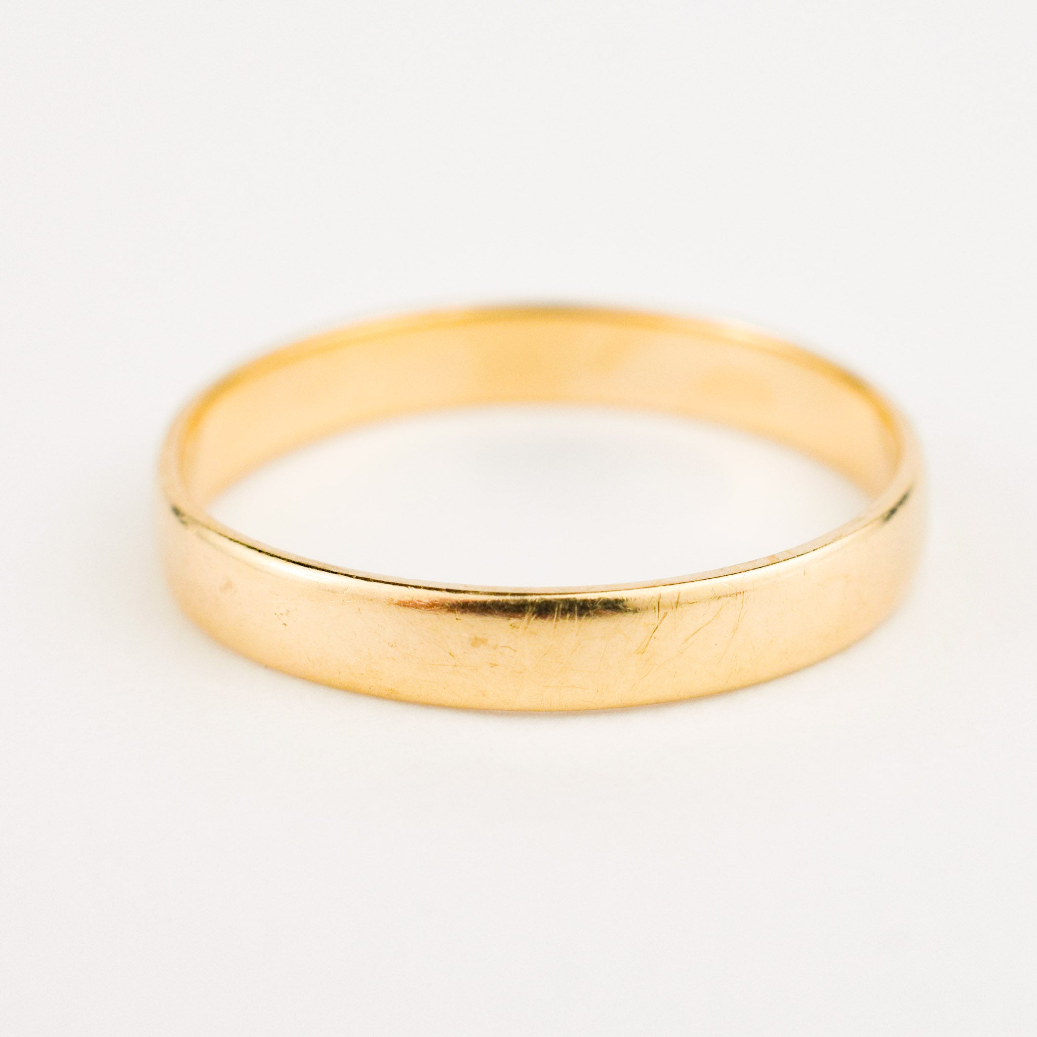 vintage gold Birks wedding band 