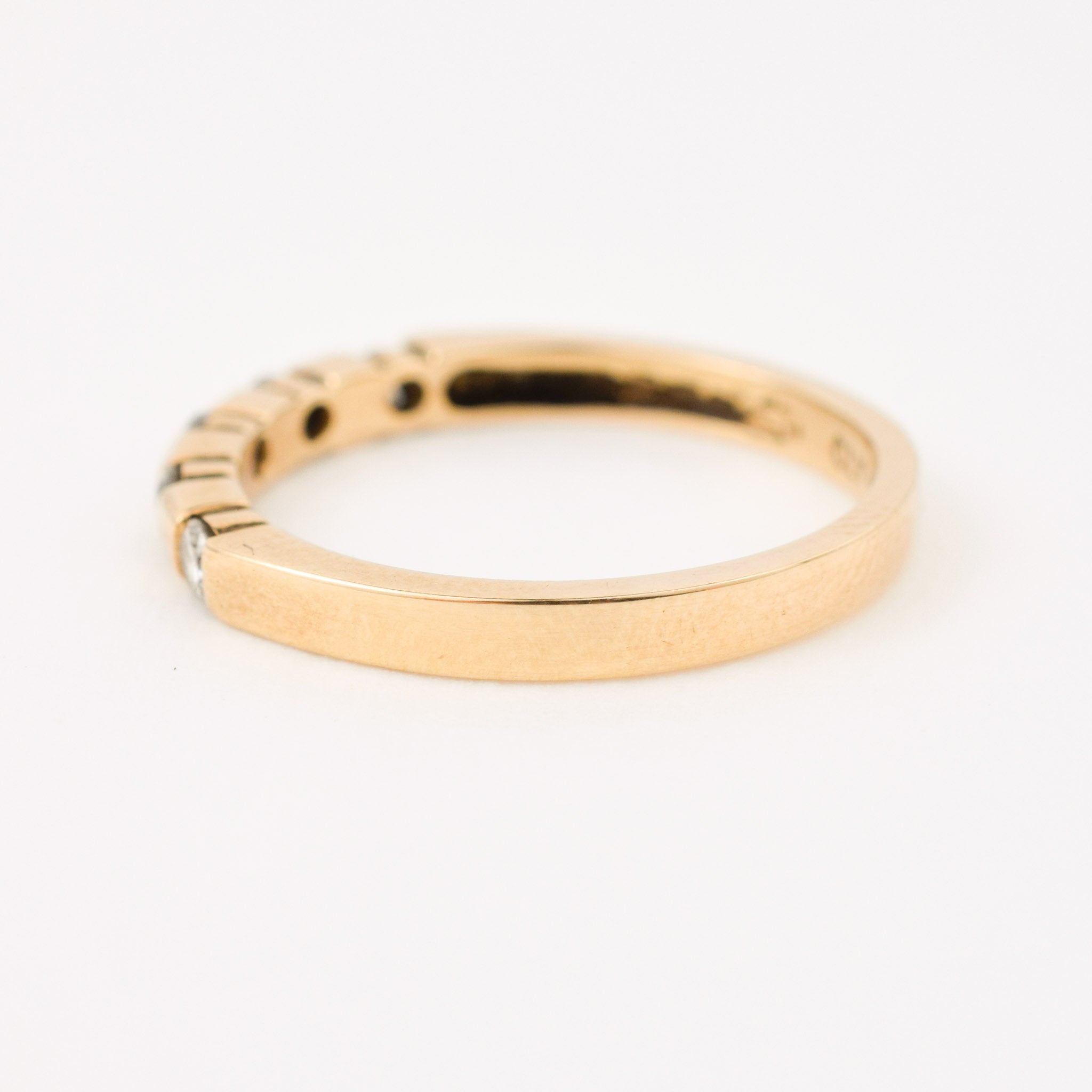 vintage 5 diamond band 