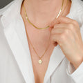 22" Gold Curb Chain