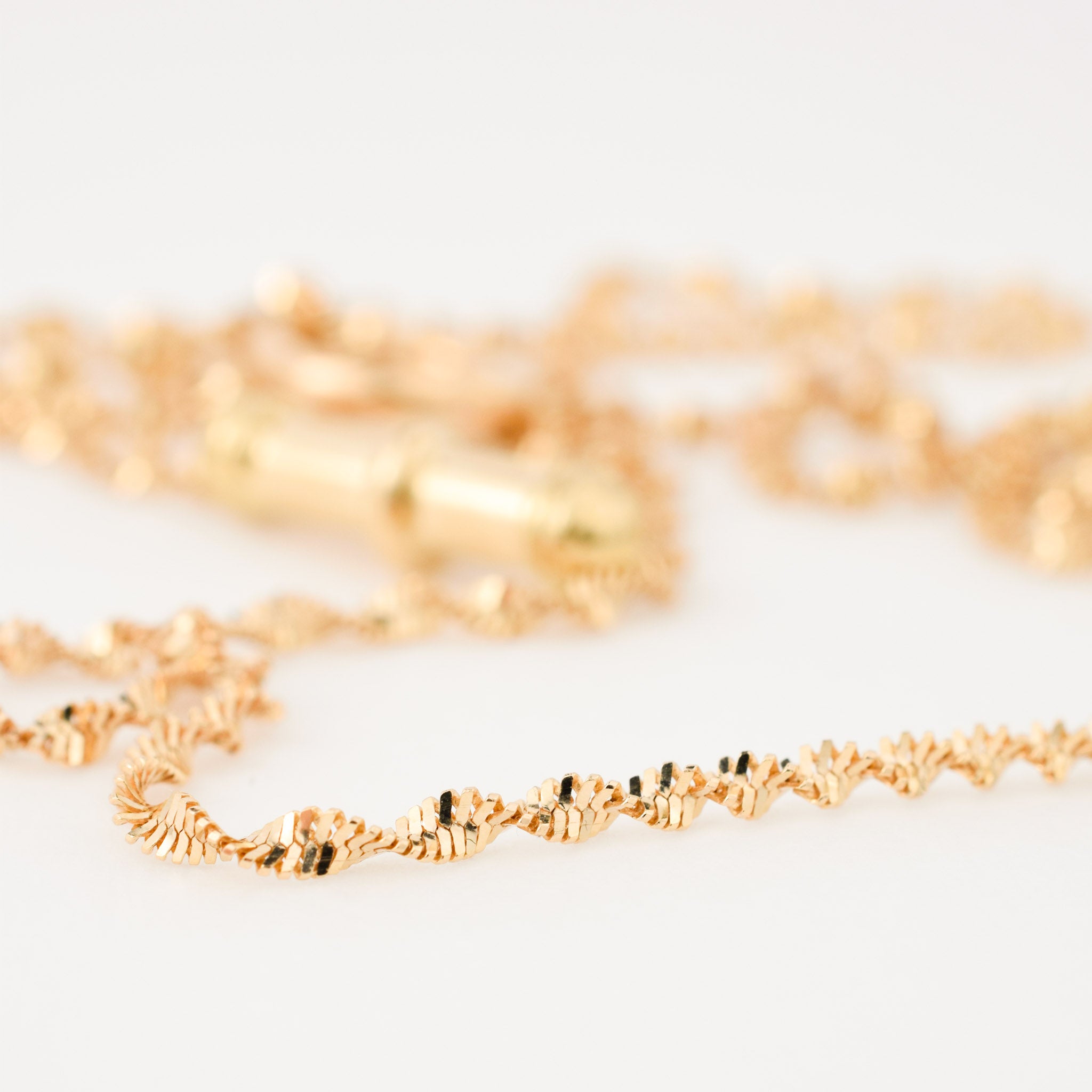 vintage gold toggle necklace