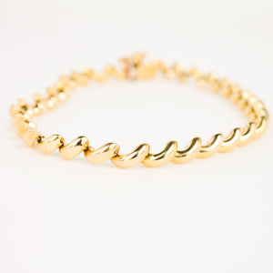 vintage gold san marco bracelet 