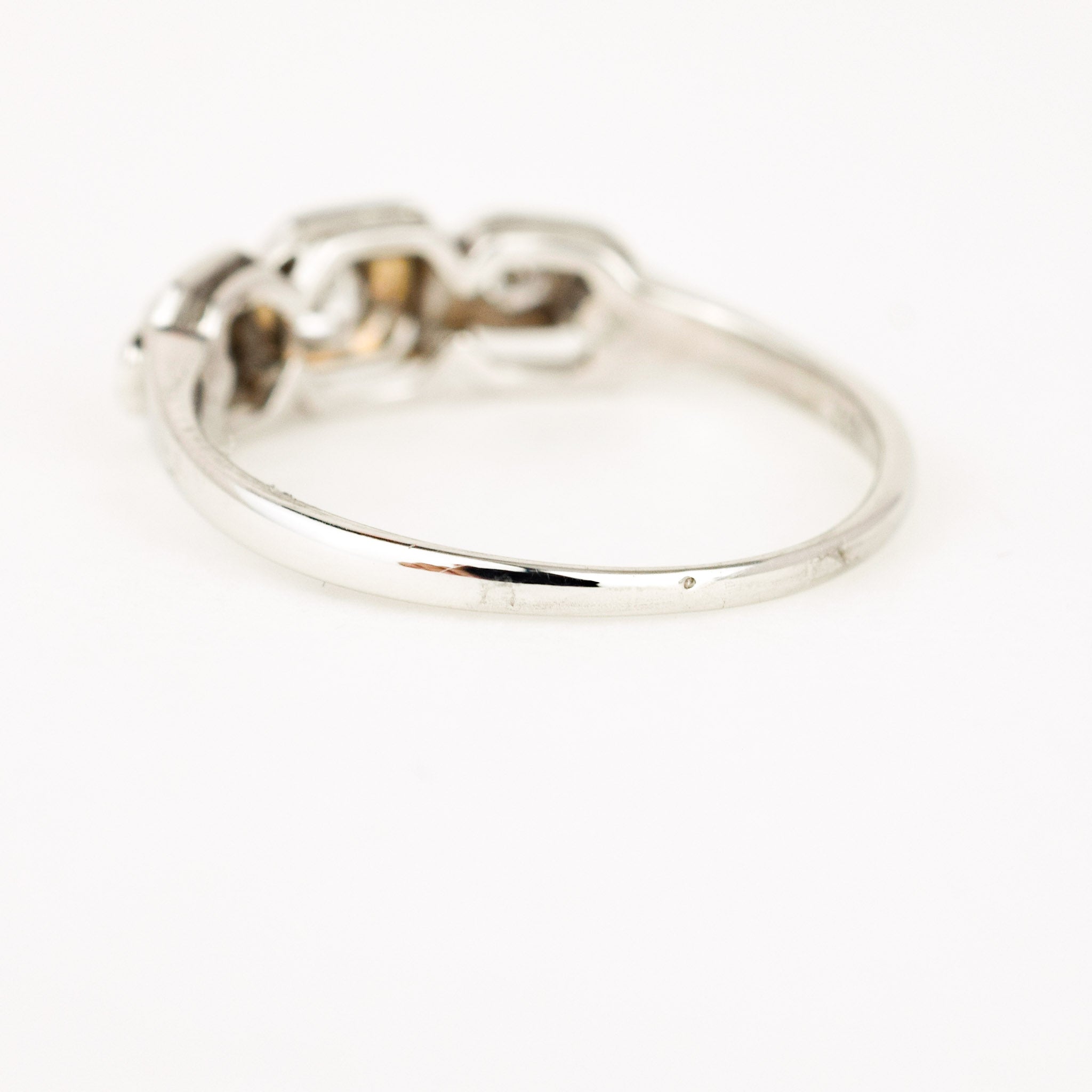 Antique Art Deco Diamond Trilogy Ring 