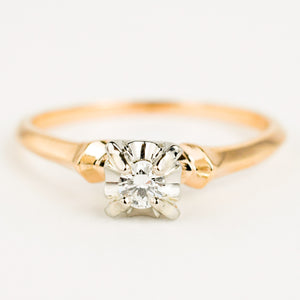 vintage diamond engagement ring 
