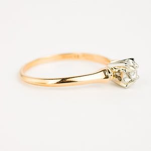 vintage diamond engagement ring 